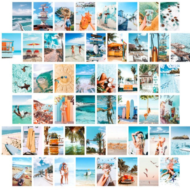 50 WALL CLUTTER CARDS - RETRO REVIVAL