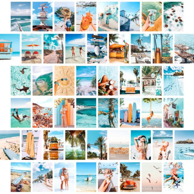 50 WALL CLUTTER CARDS - AESTHETIC