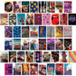 50 WALL CLUTTER CARDS - RETRO REVIVAL