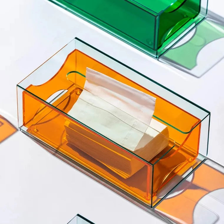ACRYLIC TISSUE BOX