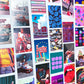 50 WALL CLUTTER CARDS - AESTHETIC