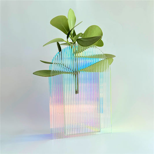HOLOGRAM ACRYLIC VASE