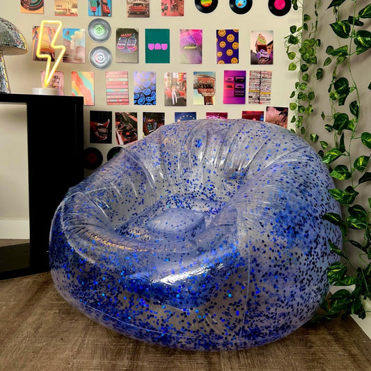INFLATABLE SEQUIN SOFA