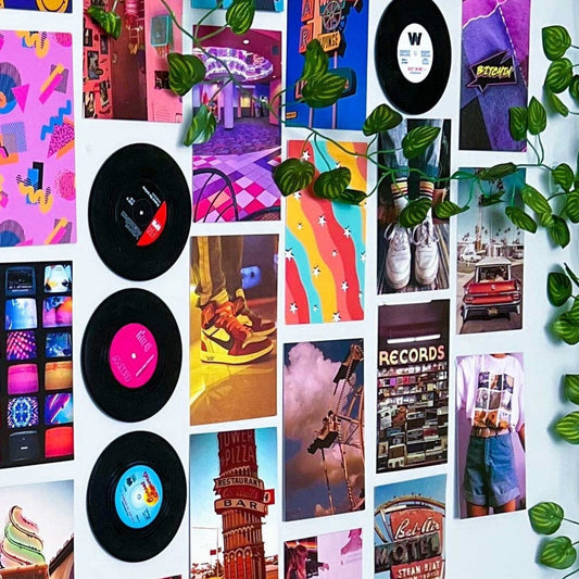 WALL CLUTTER VYNILS OR COASTERS (6pc)